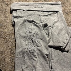 PINK Victoria's Secret Heather Gray Leggings